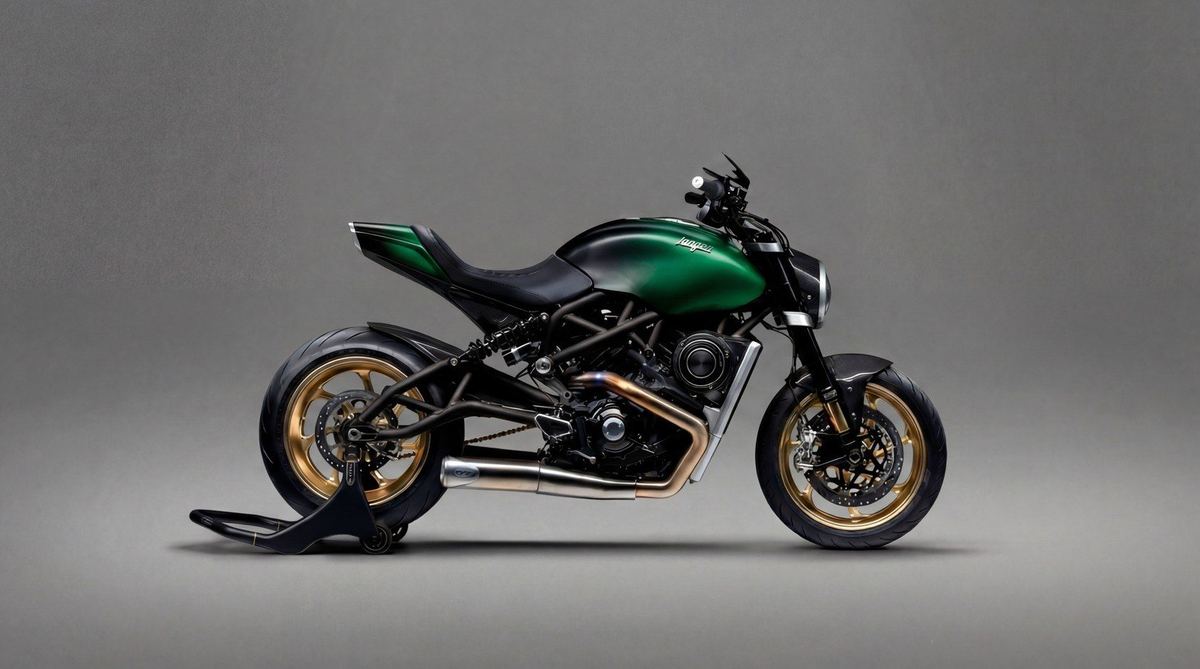Lightspeed specification study: racing green fade